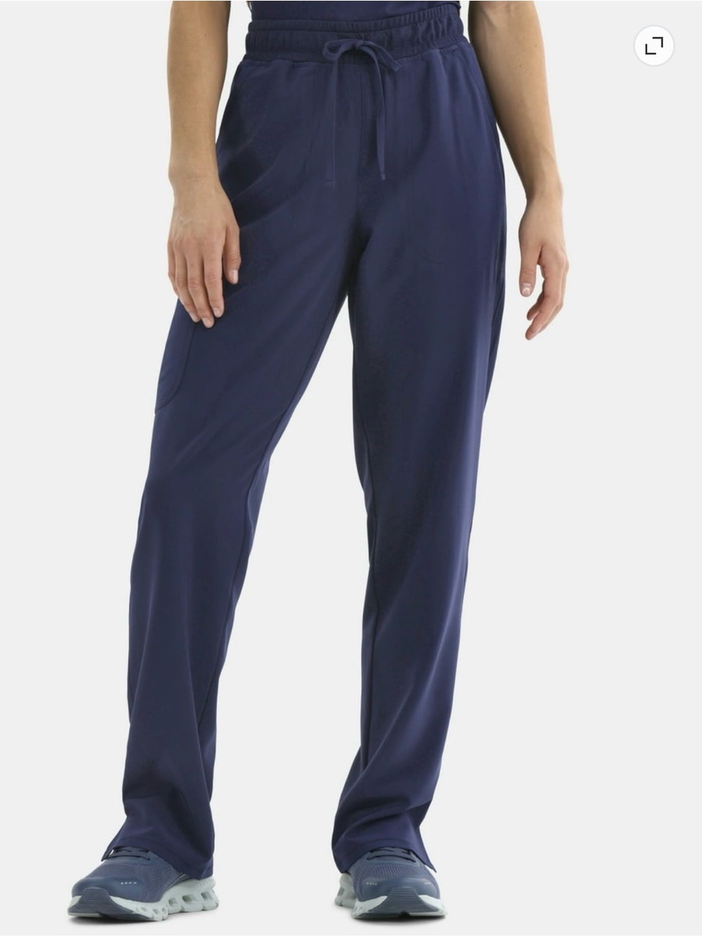 *NEW* Sz M Indigo Scrubstar Performance Straight Leg Scrub Pant
